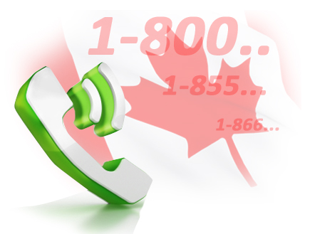 Appels canadiens 1-800